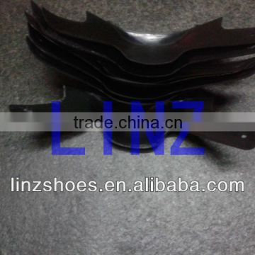 Black counter made of TPU materials for footwear