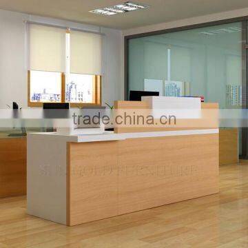 Wholesale reception desk showroom counter designs (SZ-RTB019-1)