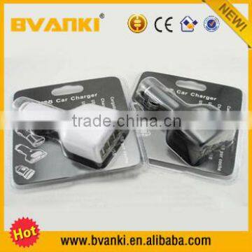 CE,ROHS,FCC Approved 4 Port Usb Car Charger,ODM/OEM Quick Deliver Power Sockets Mobile Accessories photo-5