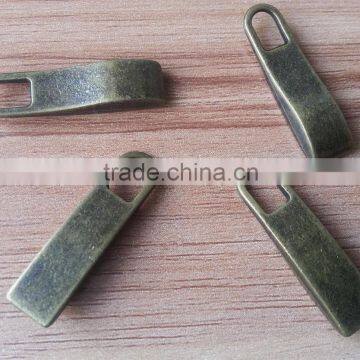 Oxy Brass NF Color Zinc Alloy Material Metal Zipper Puller -- Z1519 photo-2