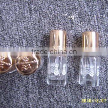 2015 3ml/5ml glass roll on ball bottle for eye cream,perfume bottle for eye cream perfume essentical oil