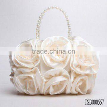 hot sale lady popular fashion party flower handbag