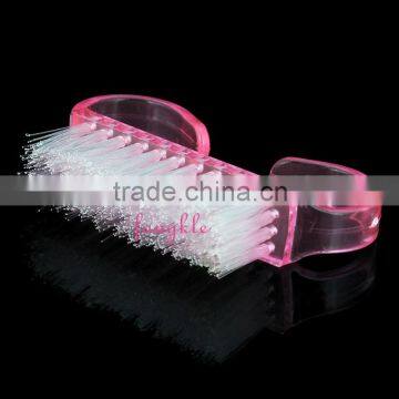 Factory price small plastic nail cleaning brush