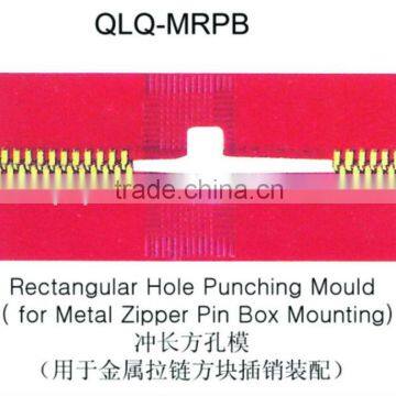 Hole Punching Mould for Metal Closed end Zipper