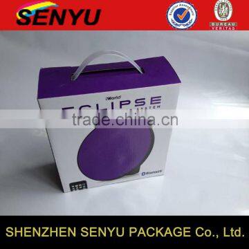 Creative Recylcled Small Empty Paper Box Printing for Sound Speaker photo-3