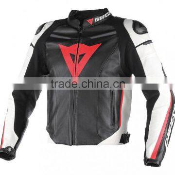 Custom made leather jacket/fashion leather jacket/Men Motorbike racing Leather Jacket/Motorcycle Biker Jacket/WWB-MB-DN-402