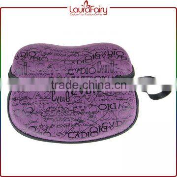 Laura Fairy Cheap Price Fashion Custom Purple Alphabet Print Sunglasses Case With Zipper photo-4