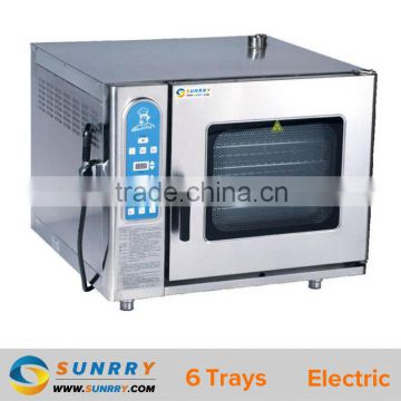 Deck Oven With Steam Professional Baking Ovens Steam 6 Trays Steaming Baking Oven (SY-CV6B SUNRRY)