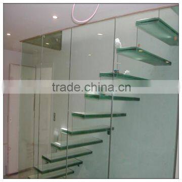 Fashion designed staircase glass stair