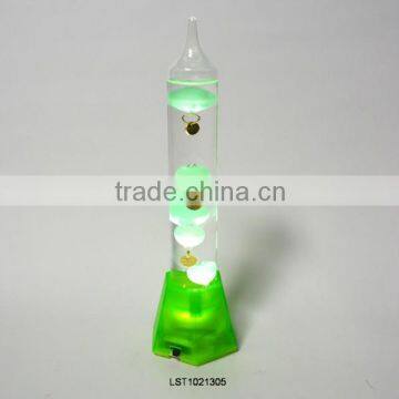 12 Inches High Galileo Thermometer 7 Balls photo-6