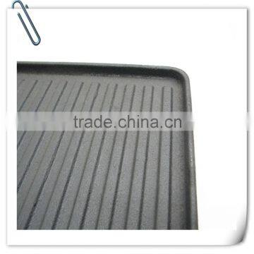 Custom Korea High Quality Best Price Cast Iron Grill Pan With Soft Touch Handle photo-3