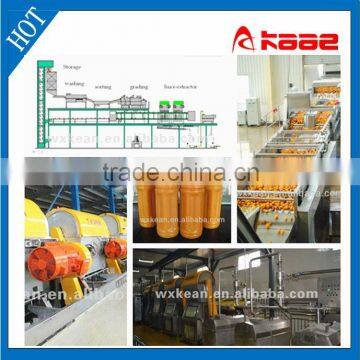 Turnkey orange juice processing line manufactured in Wuxi KAAE