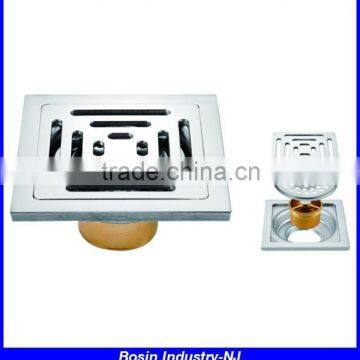 stainless steel cast iron floor drain cover