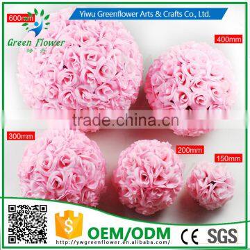 greenflower 2016 Real Touch PU Latex Encryption without leaf rose ball artificial flowers for Wedding decrations flowers