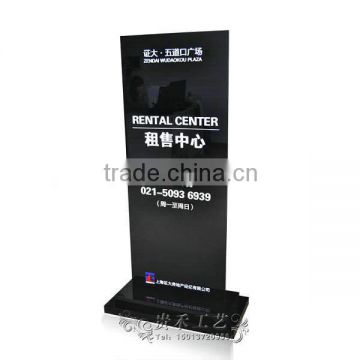 digital signage stand, Multi Brochure Holder