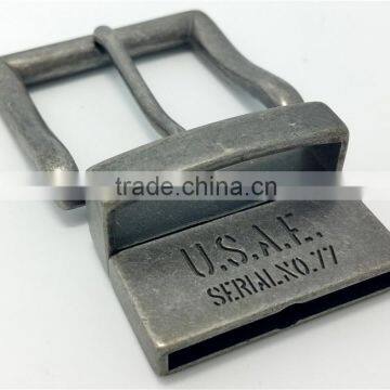 Hot Cheap Metal Name Plate Belt Buckles photo-4