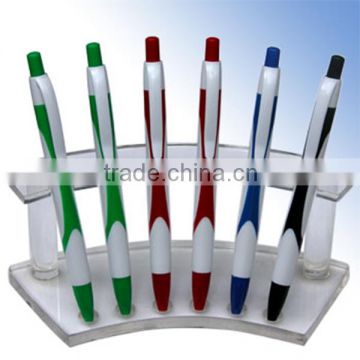 factory directly salefan-shaped acrylic pen box