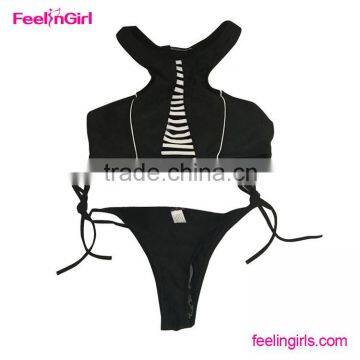 Beauty Halter Top and Bottom Beachwear photo-2