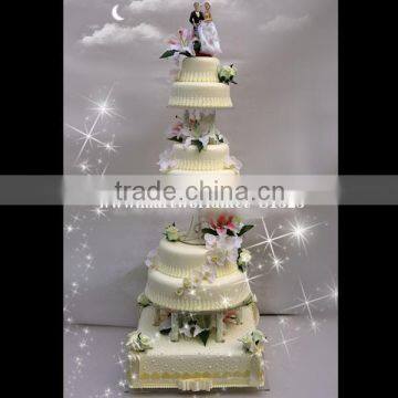 Acrylic cake cake stand with 4-tier for home/party/hotel/banquet/wedding decoration (S1525)