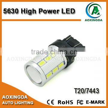 T20 super bright car light bulb 5630 21SMD with projector lens