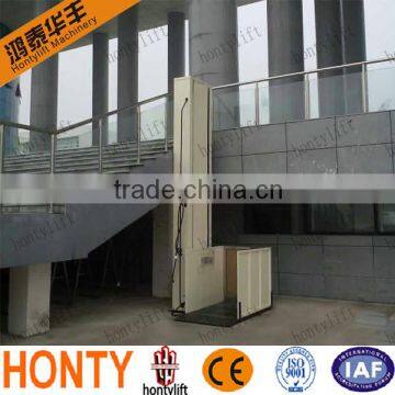 Outdoor Vertical 300kg Obstacle-free Disabled Stair Lift With CE photo-2
