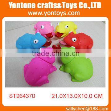 soft vinyl bellow frog,bellow animal toys