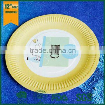 7" Wholesale Paper Plate,paper Plate for Cakes,design Your Own Paper Plates