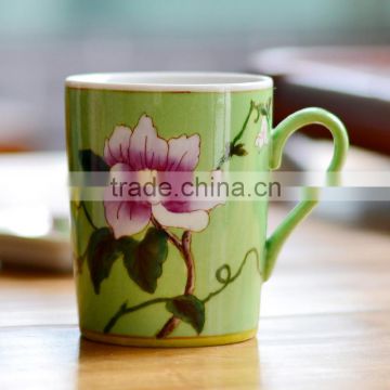 350ml Chinese style handpainted Pottery&Enamel Tea Cups&Mugs