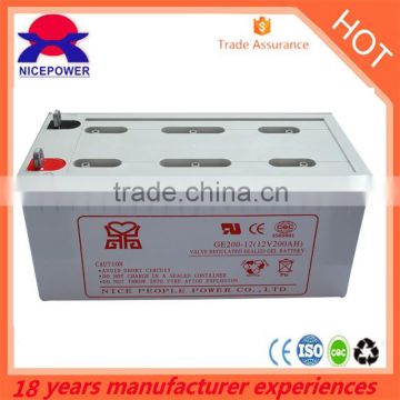 12V 200AH battery solar gel battery supplier                        
                                                Quality Choice