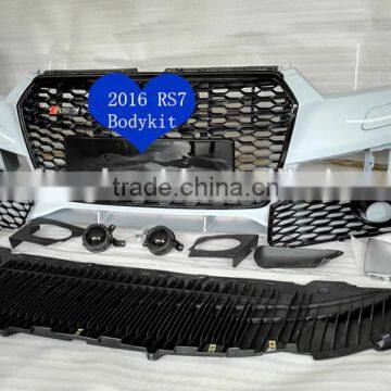 Car Auto Parts Front Bumper bodykit for 2015 2016 Audi A7 RS7 Auto Parts Body kit