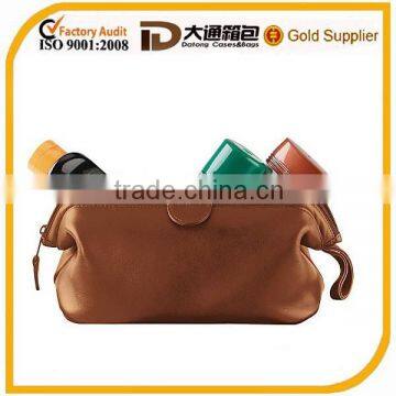 2016 New Arrival Plain PU Toiletry Bag