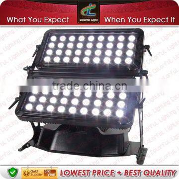 Decorative Outdoor Waterproof Wash Light with 72PCS 8W RGBW LEDs