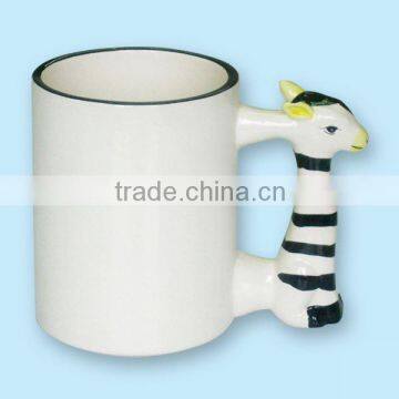 11oz Animal Mug(Zebra)/ Sublimation Mug/Coated Mug/Gift Mug /Photo Mug/Dye Sub Mug/Heat Transfer Mug/