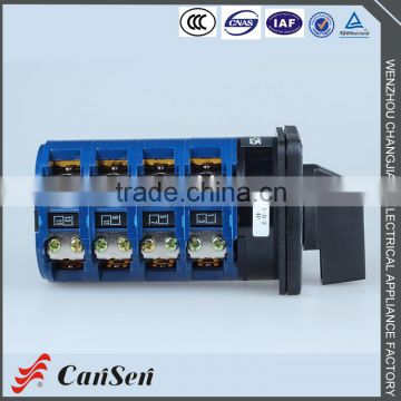 LW26-125 1-0-2 4P Professional manufacture cheap 4P rotary switch