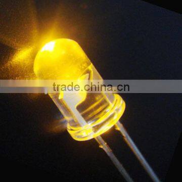 High bright 5mm Yellow blinking LED