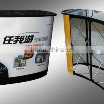 aluminum pop up counter advertising counter