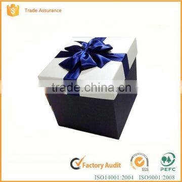 Hot Sale Square Large Gift Box Custom Elegant Lover Wedding Gift Paper Box Supplier's Choice photo-2