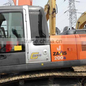 Used HITACHI ZX200-3G Excavator Made In Japan For Sale