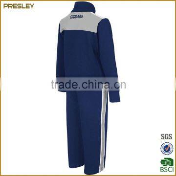 High Quality Stand Collar Tracksuit/ Jogging Suit/ Running Suit 100% Poyester Sportswear Tracksuit For Running photo-4