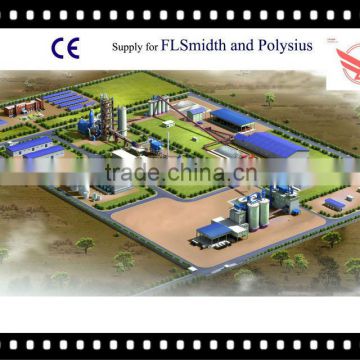 90t/h portland cement grinding plant/clinker grinding plant