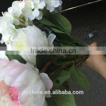 Deshine 5Head Home Artificial Handmade Decoration Ponies Flower ZX1664 photo-5