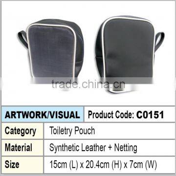 toiletry pouch (black)