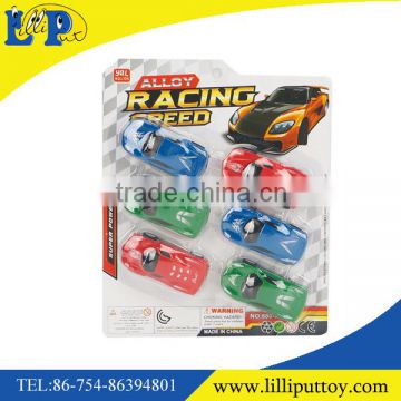 Hot sale 6pcs mini metal car toy