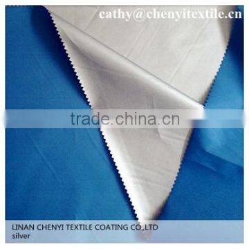 High Quality 100% Polyester Silver Coated Fabric photo-4