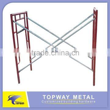 H frame scaffolding / Walk through frame 1219mm*1700mm stand pipe 42*2.0mm