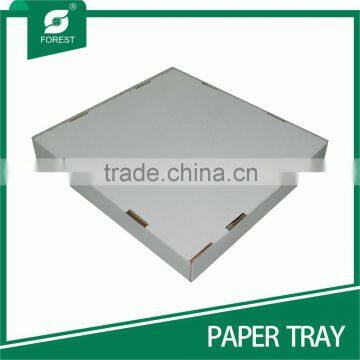 LARGE DISPOSABLE WHITE PAPER TRAYS WITH 24 COMPARTMENTS photo-3