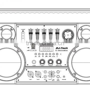 High Power Wonderful dj Speakers Master Volume Adjust Knob With LED Ring Sport Music Portable Speaker photo-6