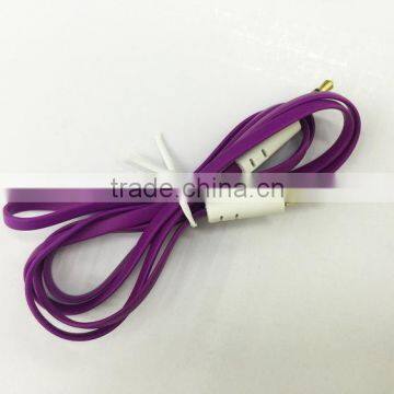 flat 3.5mm to 3.5mm audio