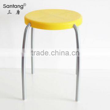 Now design plastic simple stacking stool(1066) wholesale