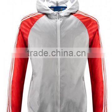 wholesales nylon windbreaker jacket men with hood